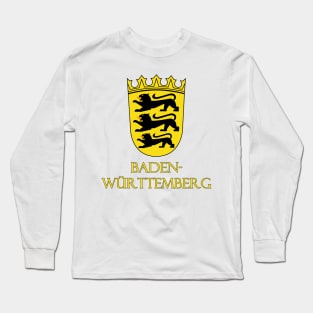 Baden-Wurttemberg, Germany - Coat of Arms Design Long Sleeve T-Shirt